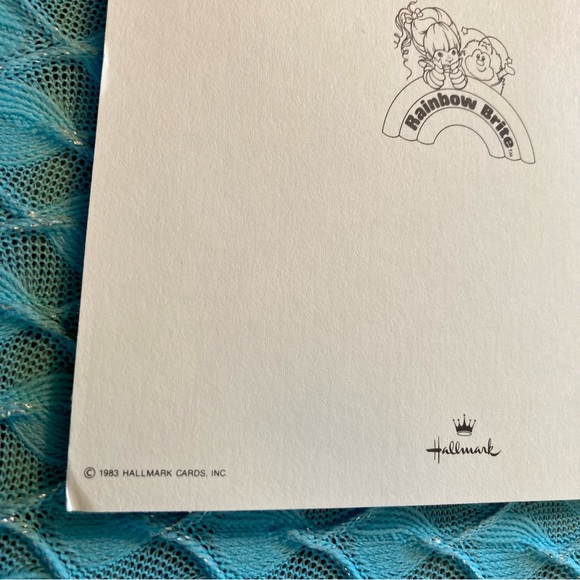 1983/84 Rainbow Brite Color book/Card - Picture 16 of 16